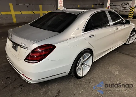 2014 Mercedes-Benz S 550 4Matic из США, поврежденный, VIN WDDUG8FB4EA025818